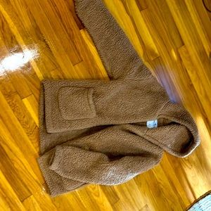 Cozy warm Hollister brown wrap